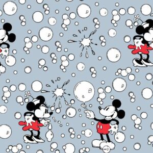 Mickey & Minnie Vintage Bubbles - Yardage