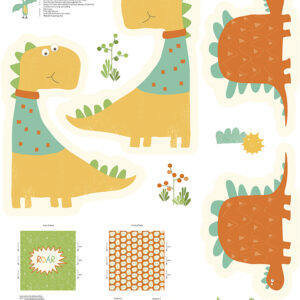 Eat Your Veggies! Stuffy Panel - Riley Blake Designs
