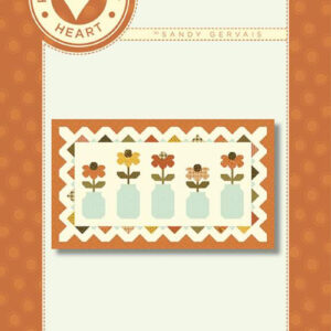 In a Fruit Jar Autumn Runner Pattern - Sandy Gervais