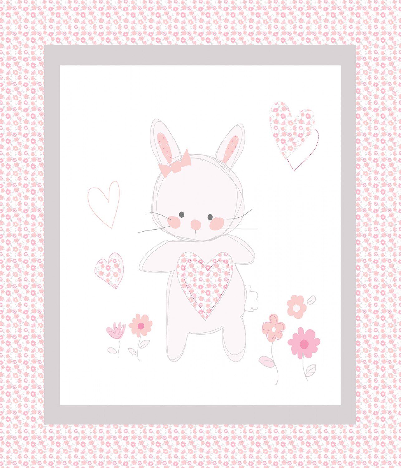 Bunny Love Quilt Kit - Springs Creative - Image 2