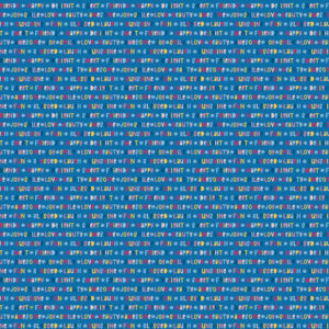 Pure Delight Chatter Dark Blue - Yardage