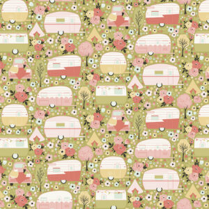 Joy in the Journey Main Olive - Yardage
