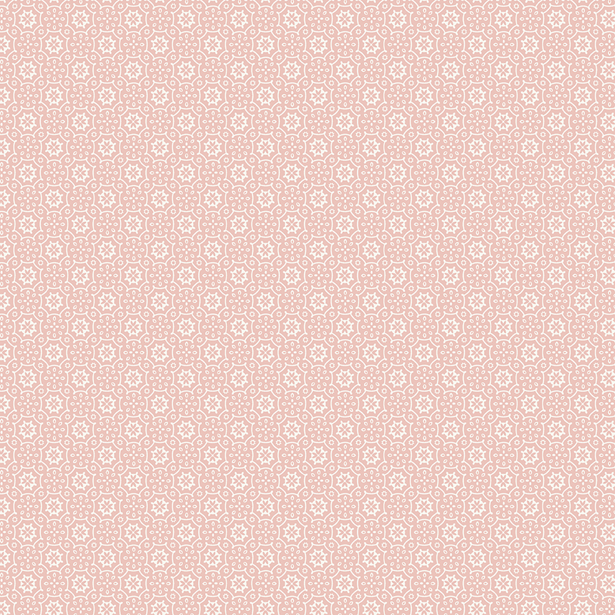 Joy in the Journey Pink Tiles - Yardage