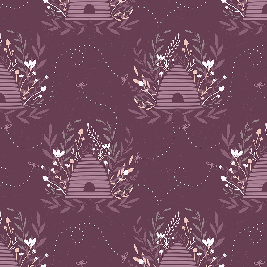 Harmony Main Grape - Yardage