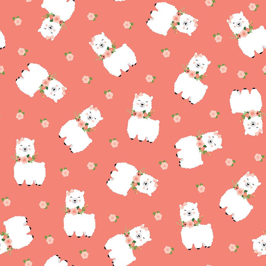 Juvenile Flannel Llamas 5" Stacker - Riley Blake Designs - Image 6