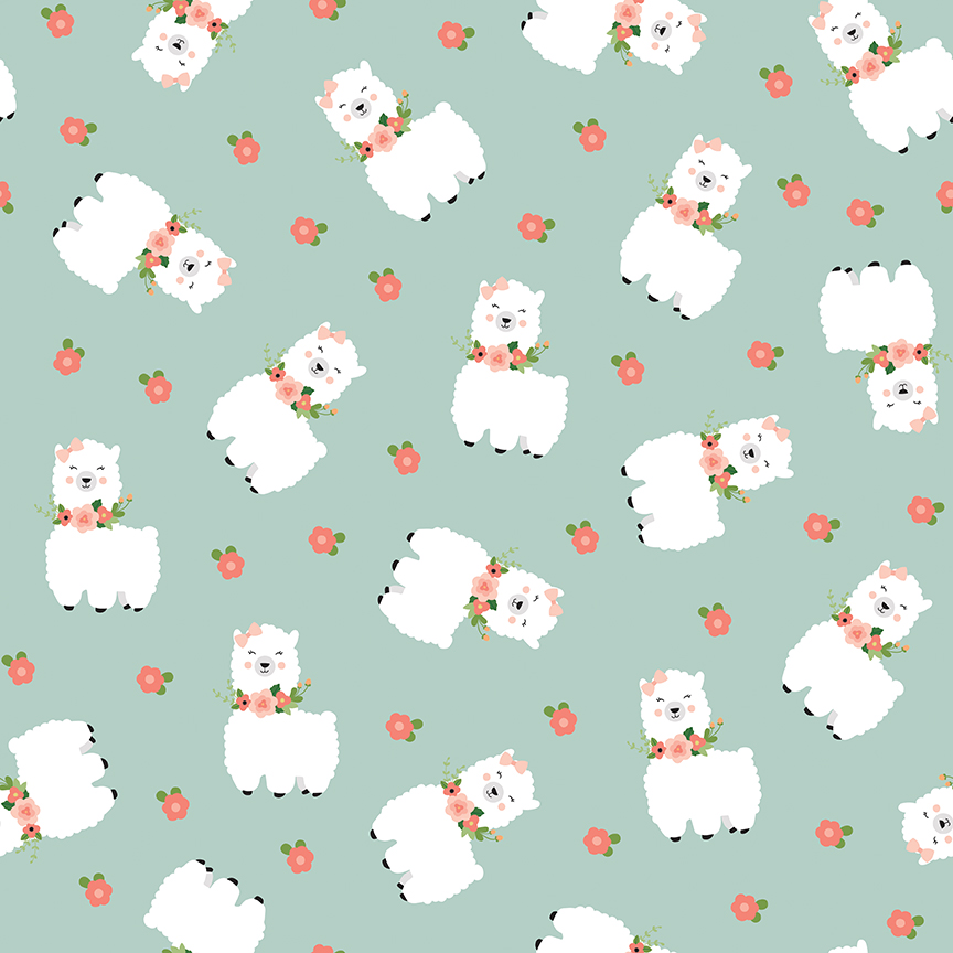 Juvenile Flannel Llamas 5" Stacker - Riley Blake Designs - Image 7