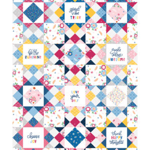 Pure Delight Quilt Panel - Riley Blake Designs