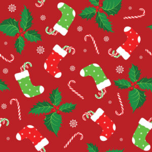 Stocking Toss Red - Yardage