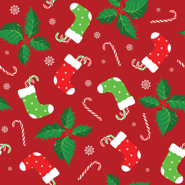 Stocking Toss Red - Yardage