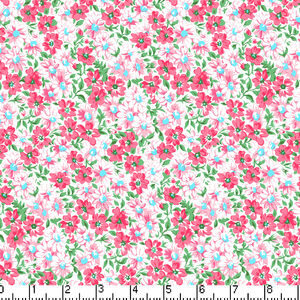 Flower Patch Coral - Yardage