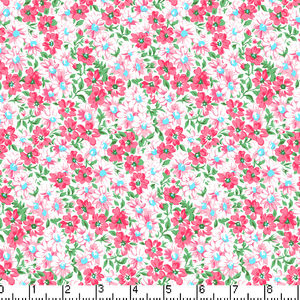 Flower Patch Coral - Yardage