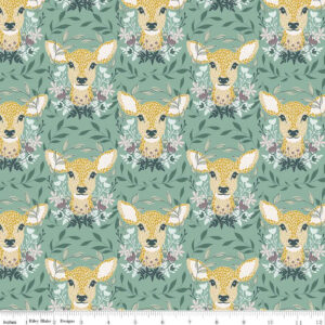 Harmony Oh Deer Seafoam - Riley Blake Designs