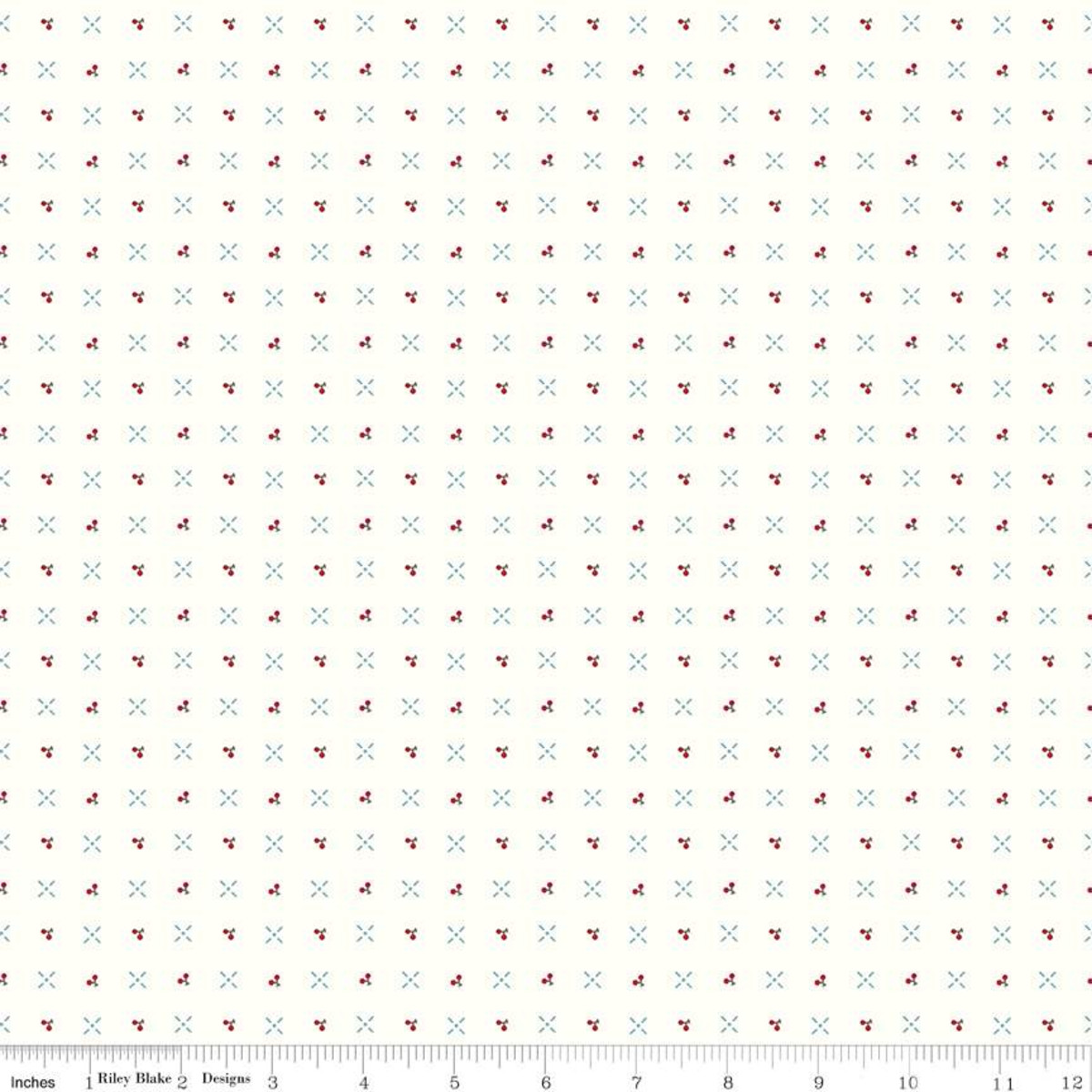 Cook Book Cherry Turnover Cloud - Yardage