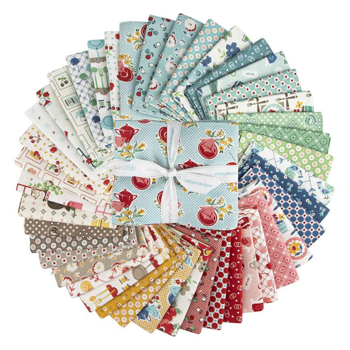 Cook Book Fat Quarter Bundle - Riley Blake Designs - Image 2