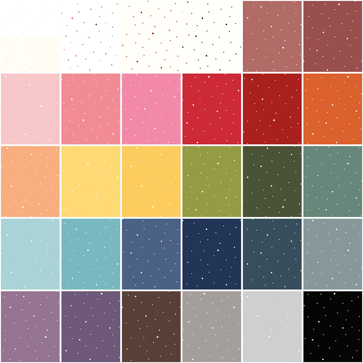Dapple Dot Fat Quarter Bundle - Riley Blake Designs - Image 4