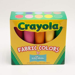 Confetti Cottons Crayola Fat Quarter Box - Riley Blake Designs