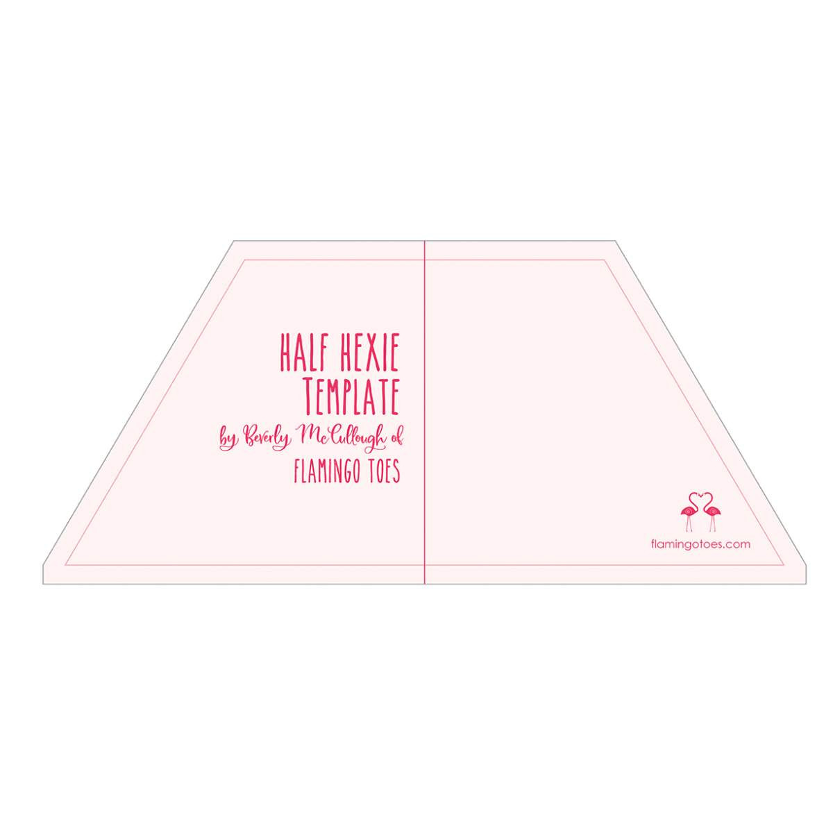 Triangle and Half Hexie Template Set - Beverly McCullough - Image 3