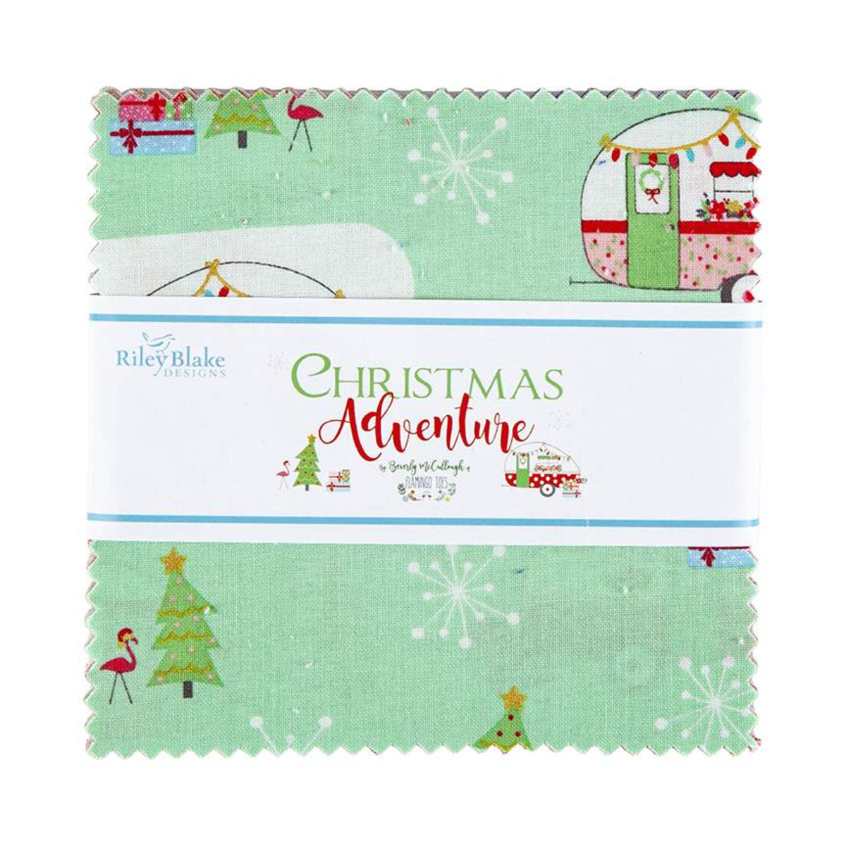 Christmas Adventure 5" Stacker - Riley Blake Designs - Image 2