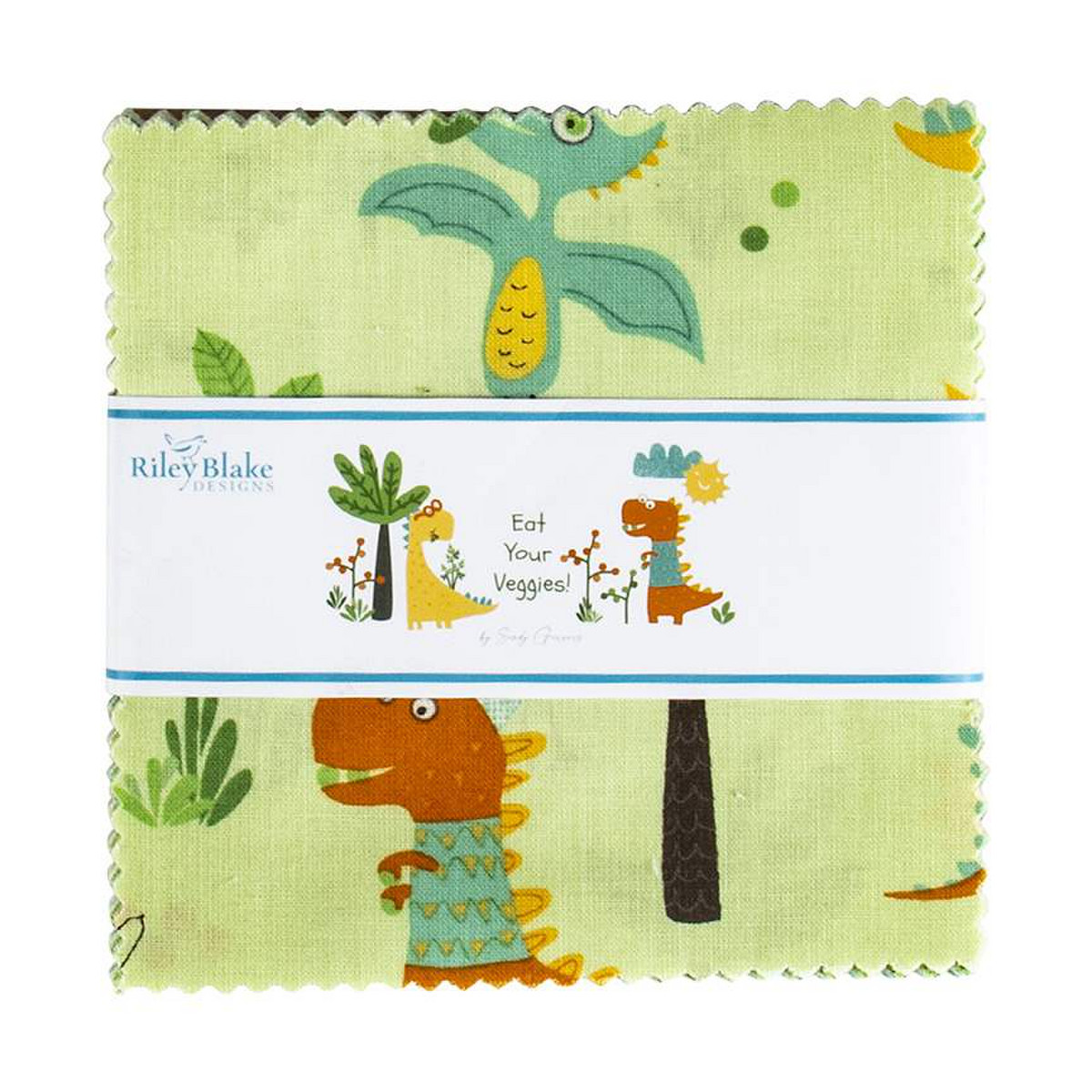 Eat Your Veggies! 5" Stacker - Riley Blake Designs - Image 2
