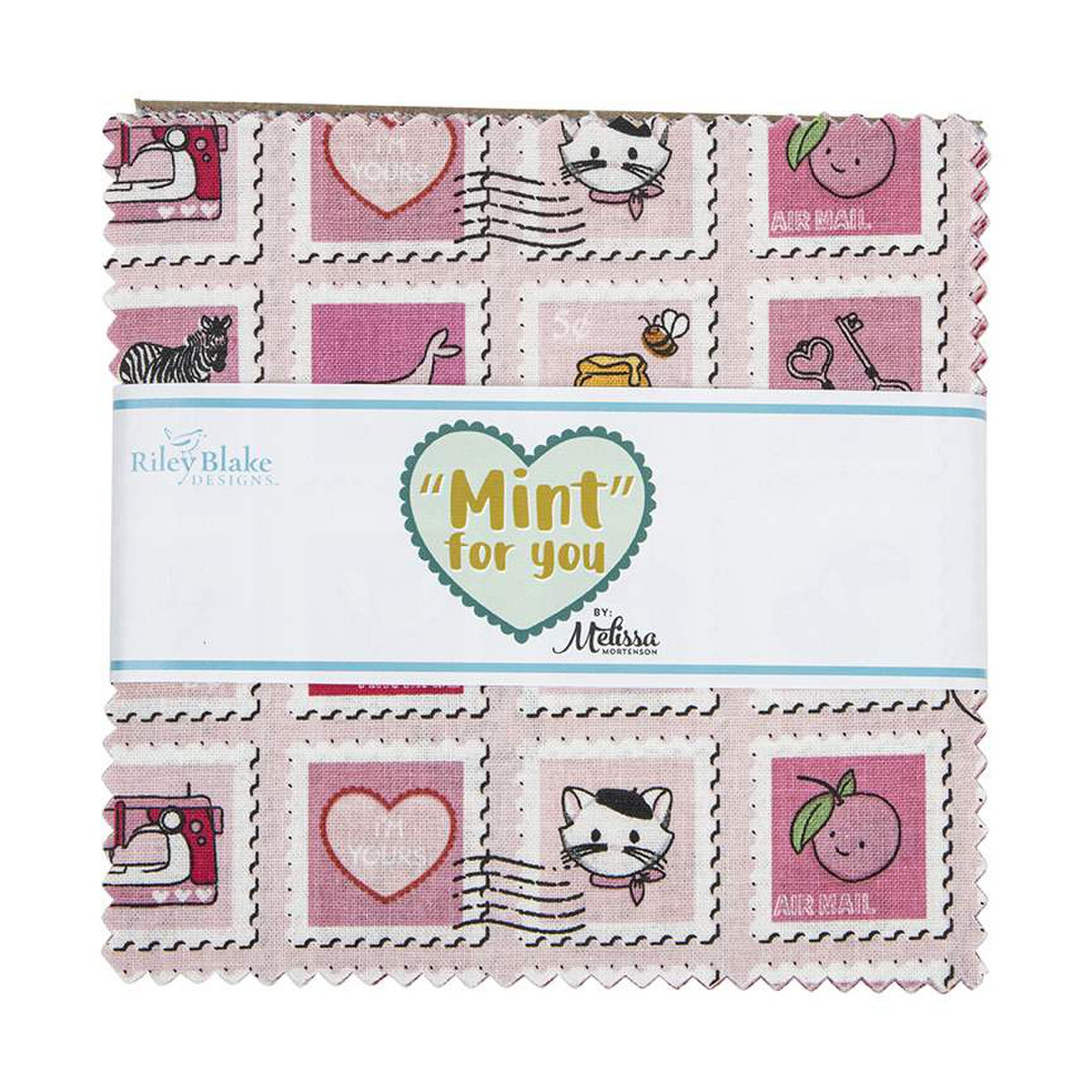 Mint for You Heart of Hearts Quilt Kit - Riley Blake Designs - Image 7