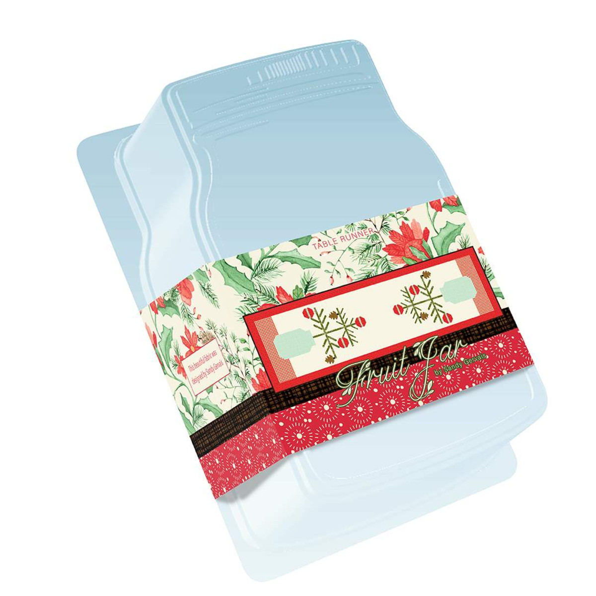 Adel in Winter In a Fruit Jar Winter Table Runner - Riley Blake Designs - Image 3