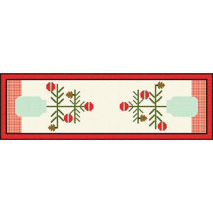 Adel in Winter In a Fruit Jar Winter Table Runner - Riley Blake Designs
