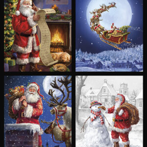 Christmastime is Here Pillow Panel - Riley Blake Designs