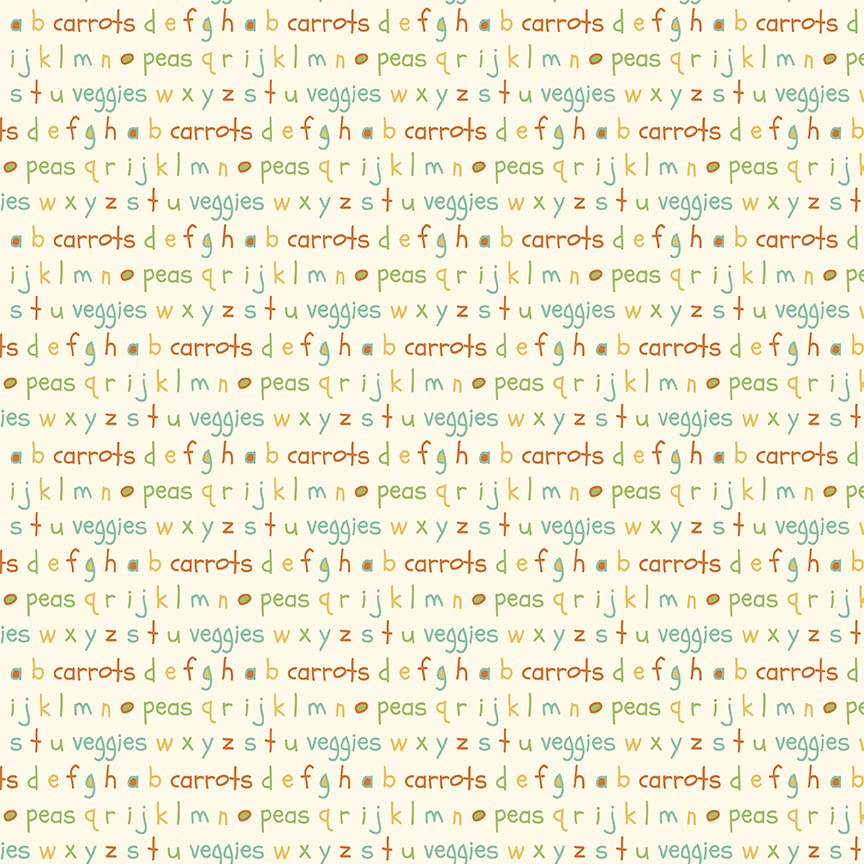Eat Your Veggies! 22-piece One Yard Bundle - Riley Blake Designs - Image 12