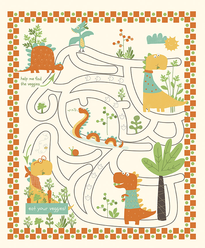 Eat Your Veggies! 22-piece One Yard Bundle - Riley Blake Designs - Image 4