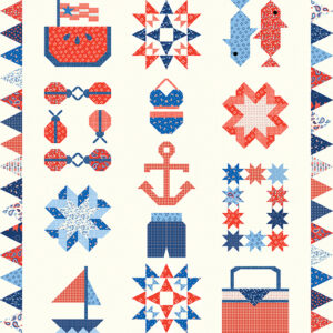 Summer Sampler Quilt Boxed Kit - Riley Blake Designs