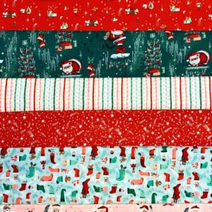 Twas Yardage & Panel Bundle #1 - Riley Blake Designs