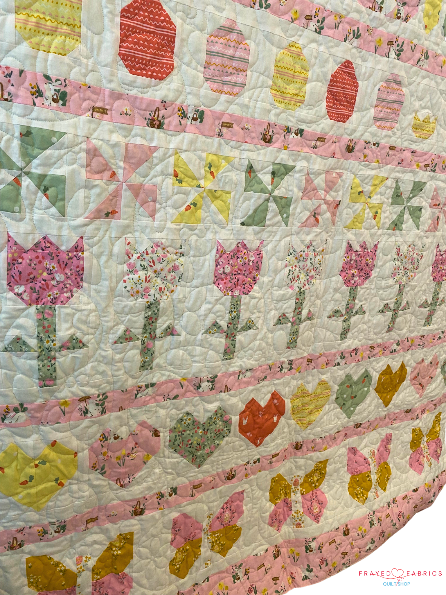 Sweet Spring Row Quilt Kit - Riley Blake Designs - Image 2