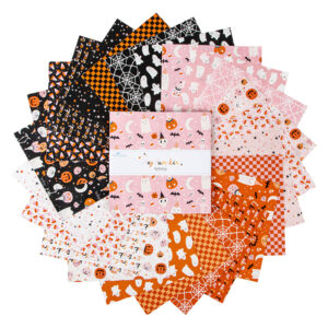 Hey Pumpkin 10 in stacker + Happy Halloween Panel - Riley Blake Designs