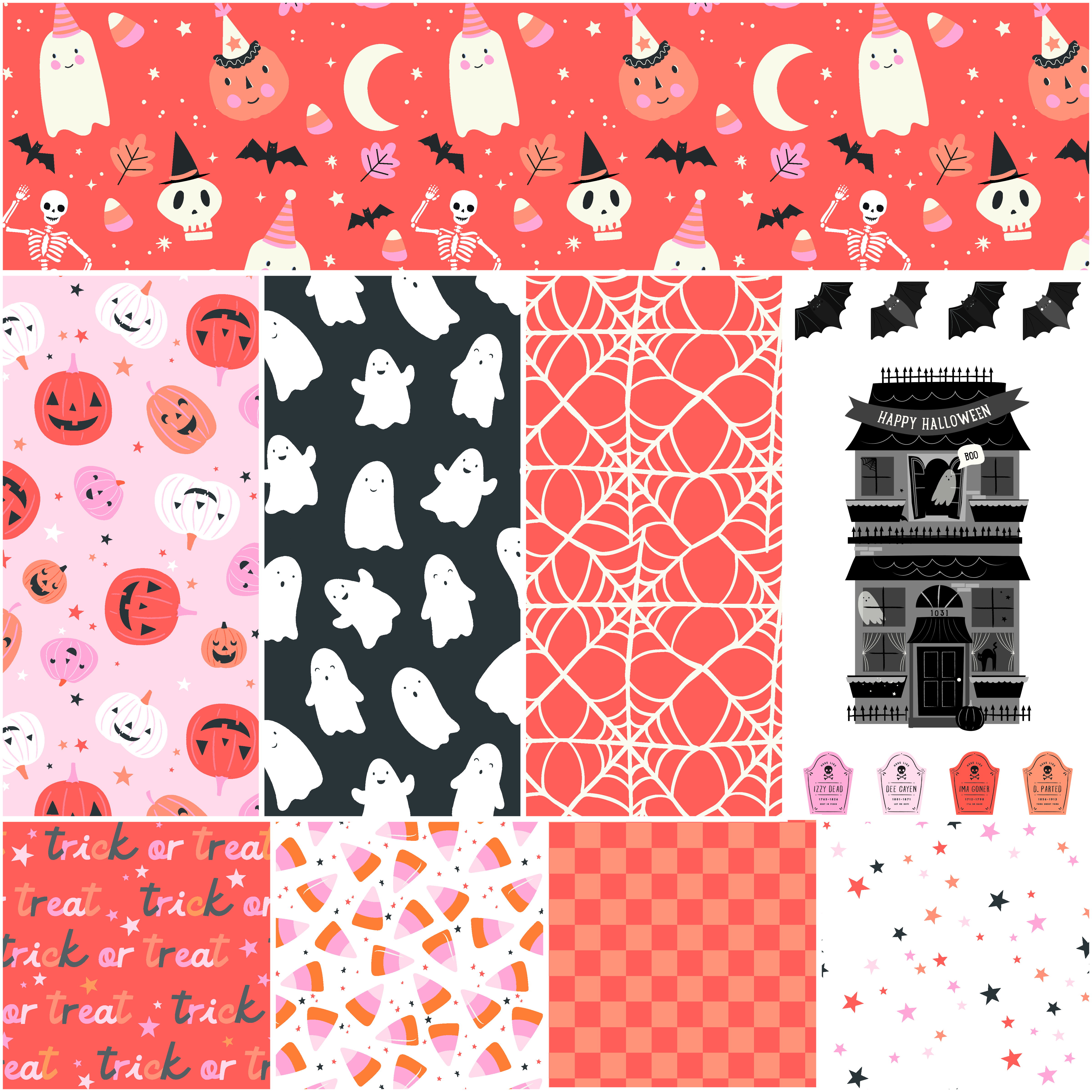 Hey Pumpkin Orange Yard Bundle - Riley Blake Designs - Image 3