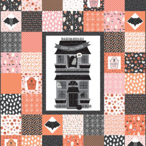 Hey Pumpkin Panel Quilt Kit - Riley Blake Designs