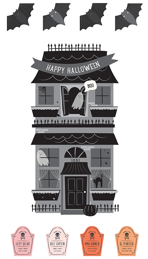 Hey Pumpkin Orange Yard Bundle - Riley Blake Designs - Image 5
