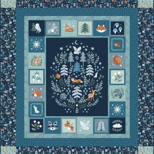 Twilight Creatures Panel Quilt Kit - Riley Blake Designs